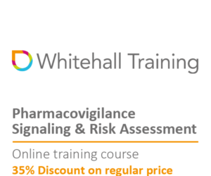 Whitehall Online Training Course Discount Pharmacovigilance