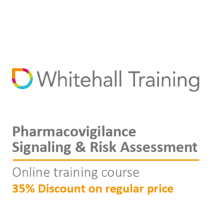Whitehall Online Training Course Discount Pharmacovigilance
