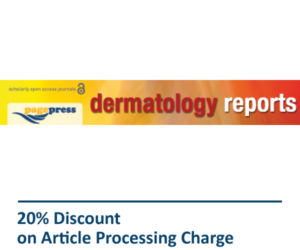 Dermatology Reports Pagepress Journal Discount