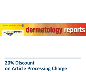 Dermatology Reports Pagepress Journal Discount