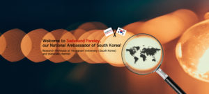 Sadanand Pandey, Reviewer Credits National Ambassador of South Korea