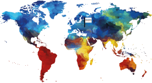 Reviewer Credits Romania Flag on National Ambassadors Map