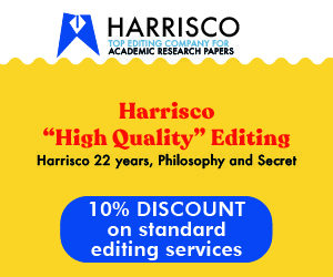 Harrisco standard editing service discount