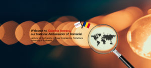 National Ambassador welcome slider Gabriela Ionescu, ReviewerCredits National Ambassador of Romania