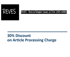 REVES - Revista Relações Sociais Journal - Article Processing Charge Discount 2