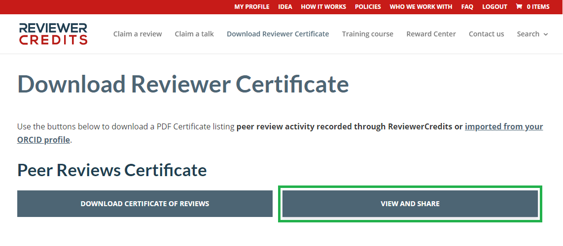 4 shareable certificate review certificate reviewercredits