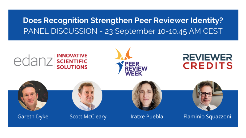 Peer Review Week | Does Recognition Strengthen Peer Reviewer Identity?