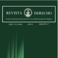 Revista de Derecho de la Universidad Nacional del Altiplano de Puno