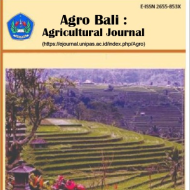 Agro Bali: Agricultural Journal